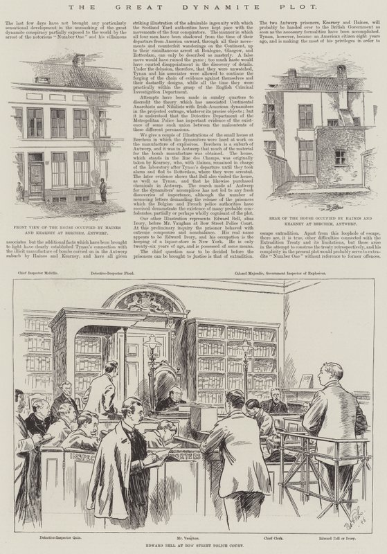 Der große Dynamit-Plot (Gravur) von English School