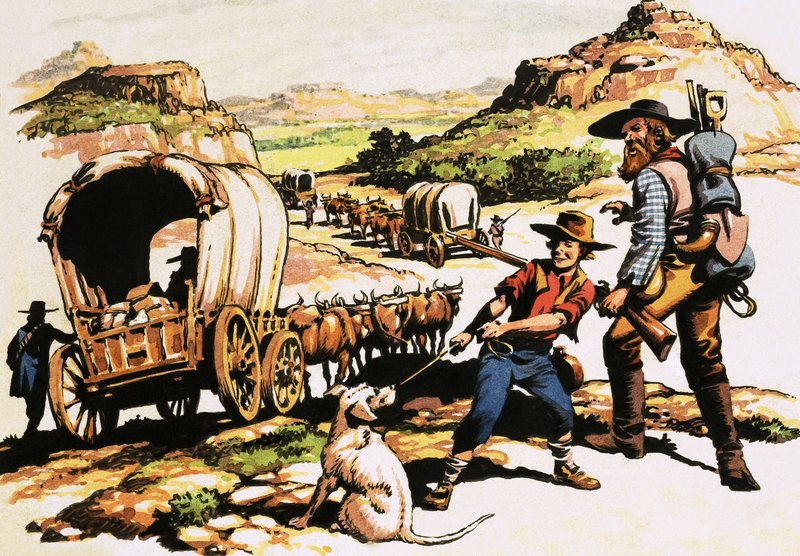 Der Große Treck von 1835-37 von English School