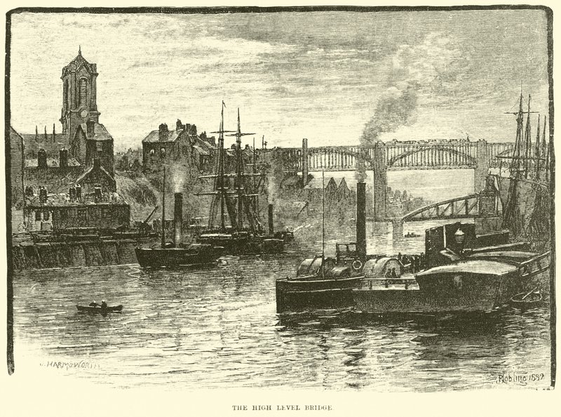 Die Hochbrücke von English School