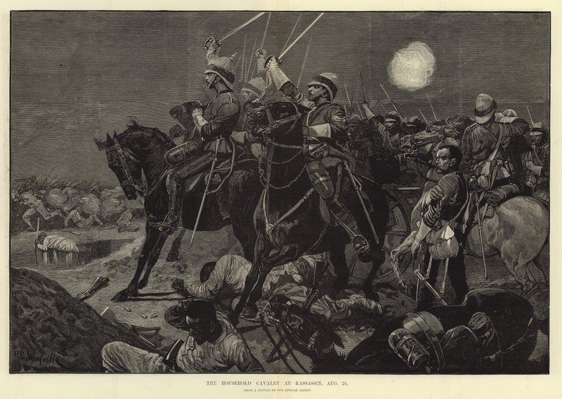 Die Haushaltskavallerie in Kassassin von English School