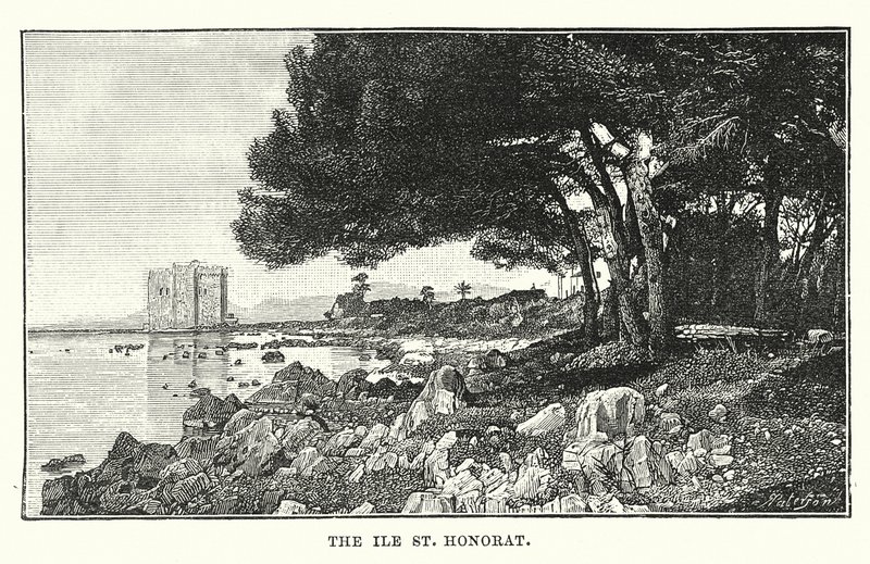 Die Île St Honorat von English School