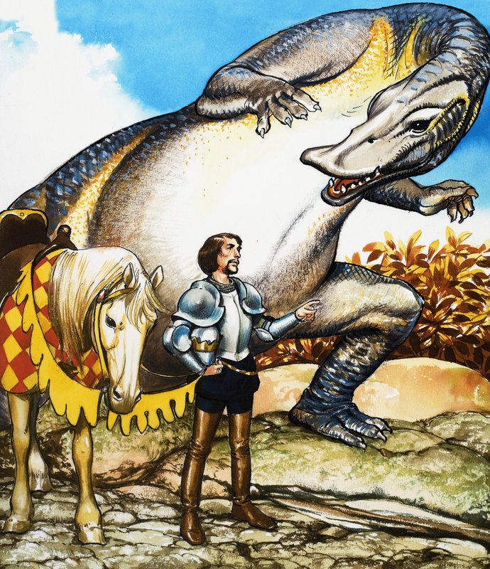 Die Dame und der Drache von English School
