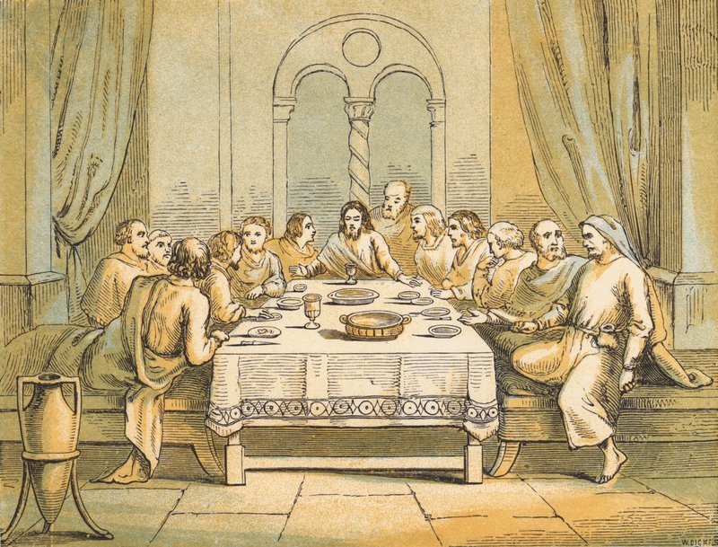 Das letzte Abendmahl von English School
