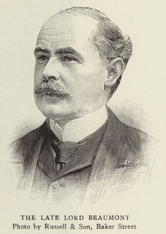 Der verstorbene Lord Beaumont (Stich) von English School
