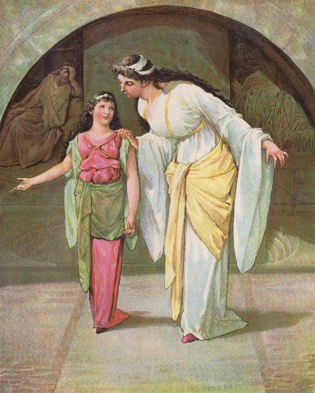 Das kleine gefangene Mädchen von English School