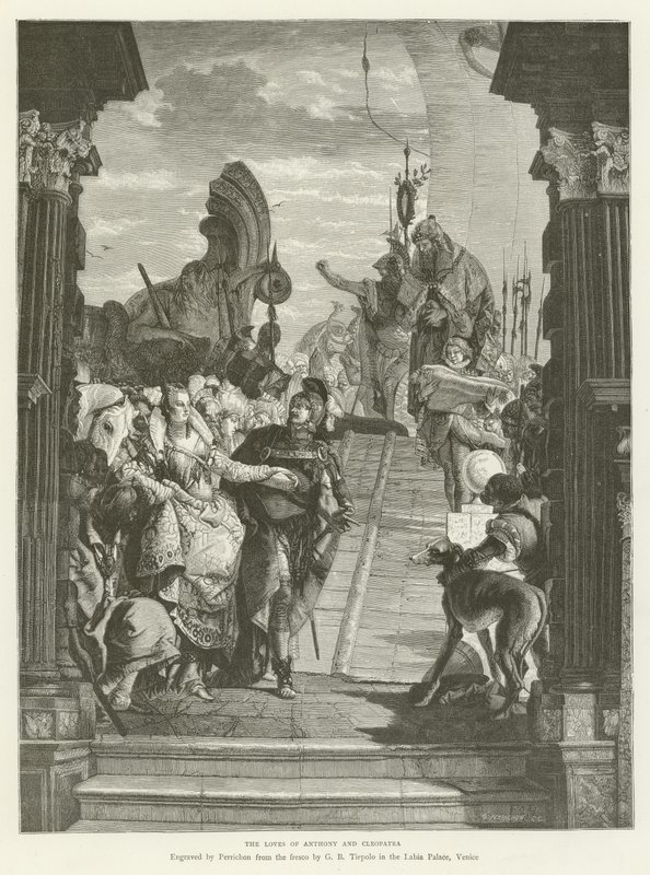 Die Liebschaften von Antonius und Kleopatra von English School