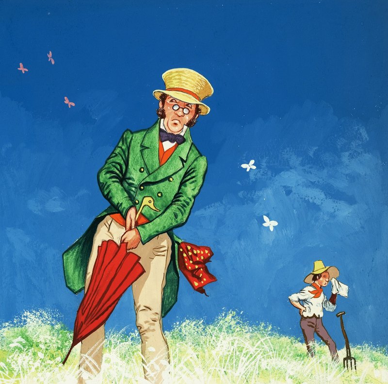 Der magische Regenschirm von English School