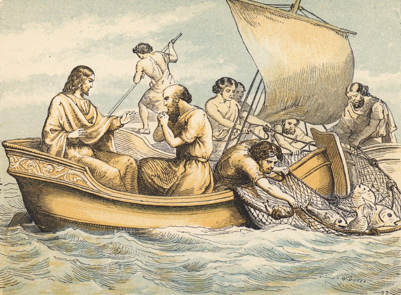 Der wunderbare Fischfang von English School