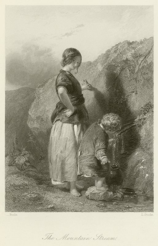 Der Bergbach von English School