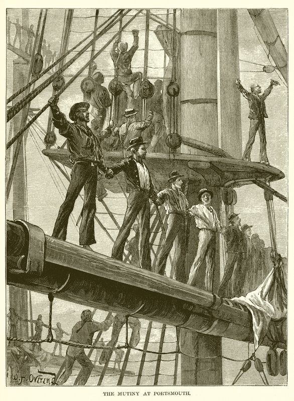 Die Meuterei in Portsmouth von English School