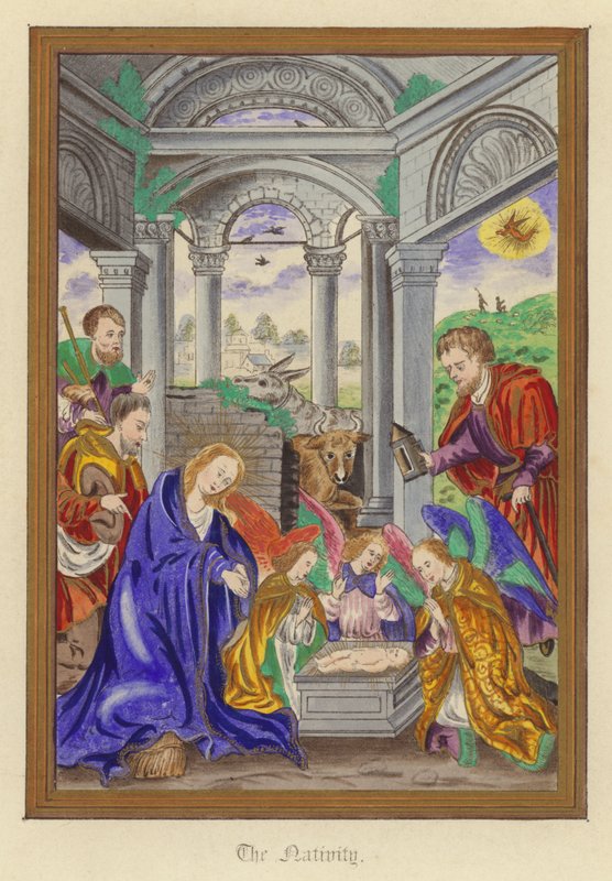 Die Geburt Christi von English School