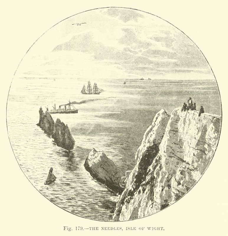 Die Nadeln, Isle of Wight von English School