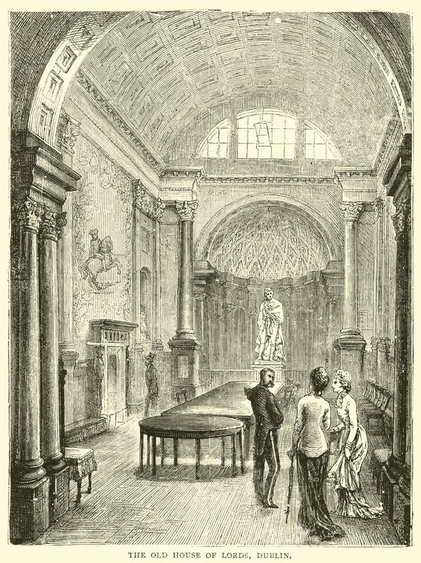 Das alte Oberhaus, Dublin von English School