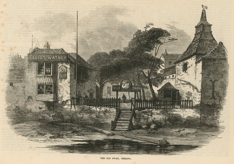 Das Old Swan Gasthaus in Chelsea von English School