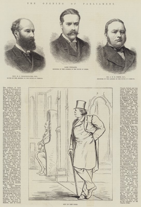 Die Eröffnung des Parlaments von English School