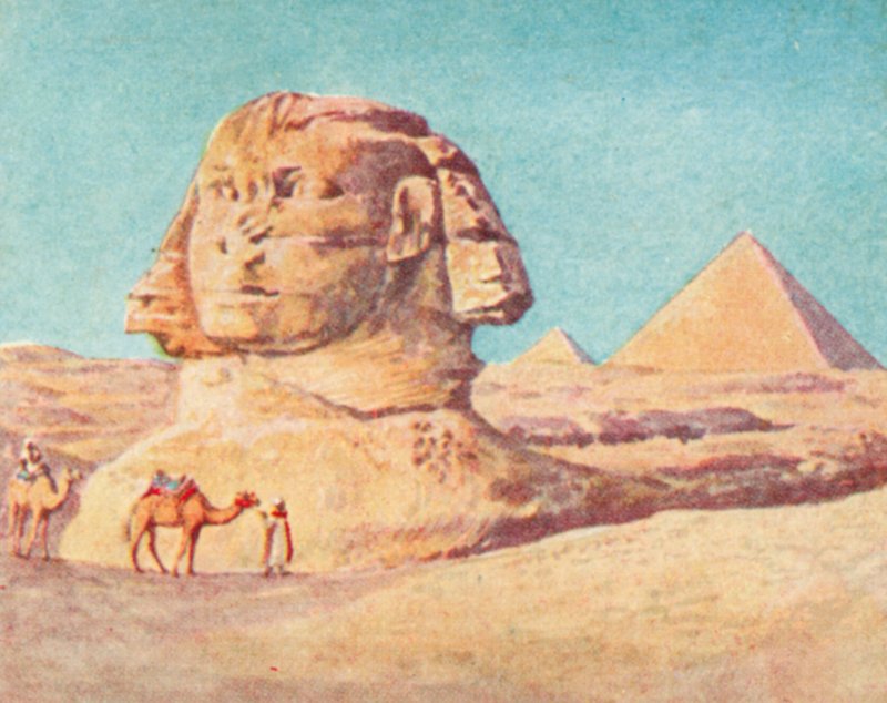 Die Pyramiden und die Sphinx von English School