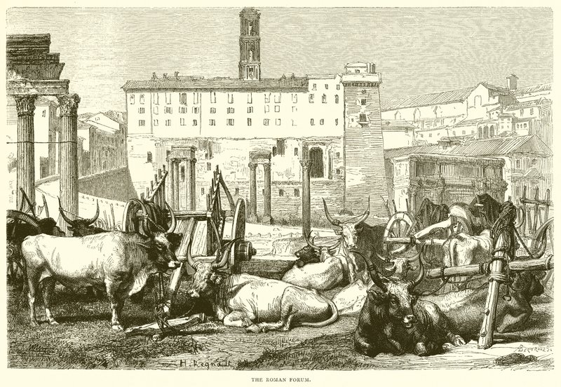 Das Forum Romanum von English School