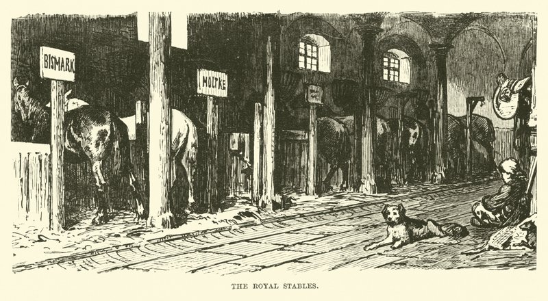 Die Königlichen Ställe von English School