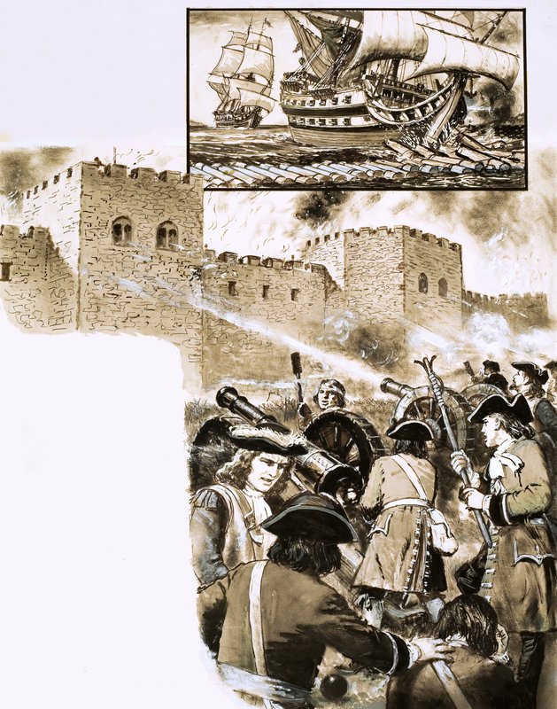 Die Belagerung von Derry von English School