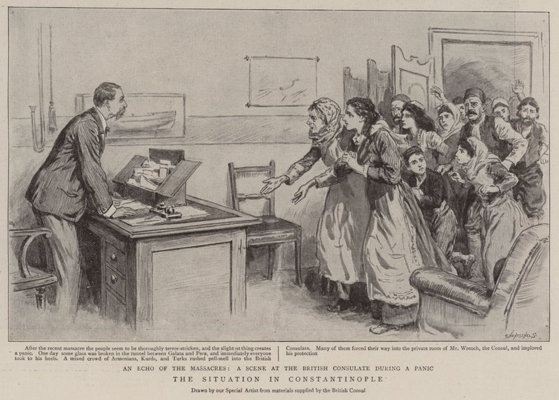 Die Situation in Konstantinopel von English School