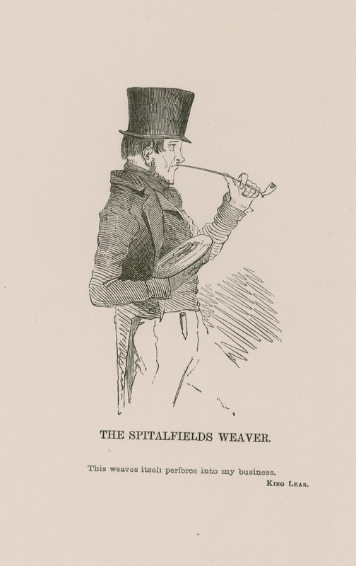 Der Spitalfields Weber von English School