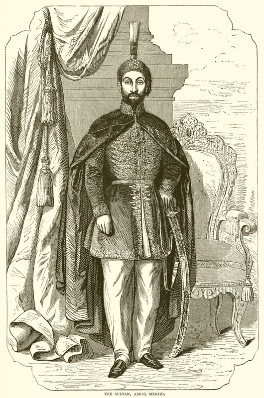 Der Sultan, Abdul Medjid von English School