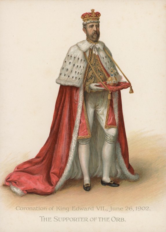 Der Träger des Reichsapfels von English School