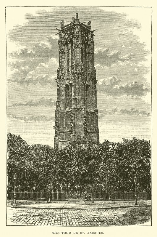 Der Turm von St. Jacques von English School