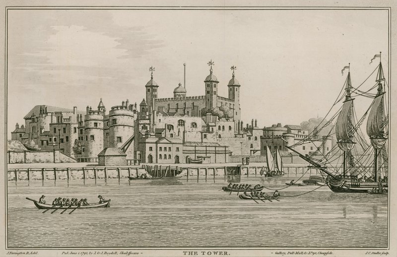 Der Tower of London von English School