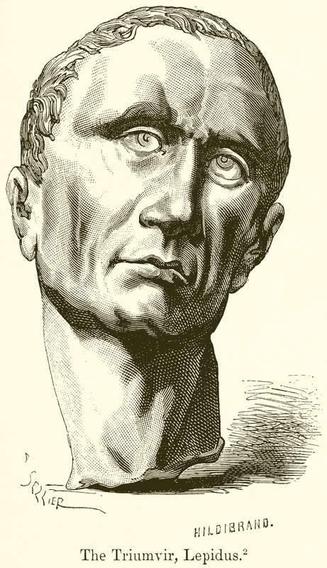 Der Triumvir, Lepidus von English School