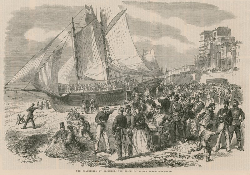 Die Freiwilligen in Brighton von English School