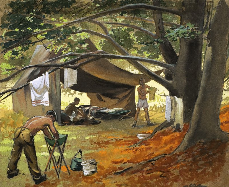 Das Wunder der Aquarellmalerei von English School