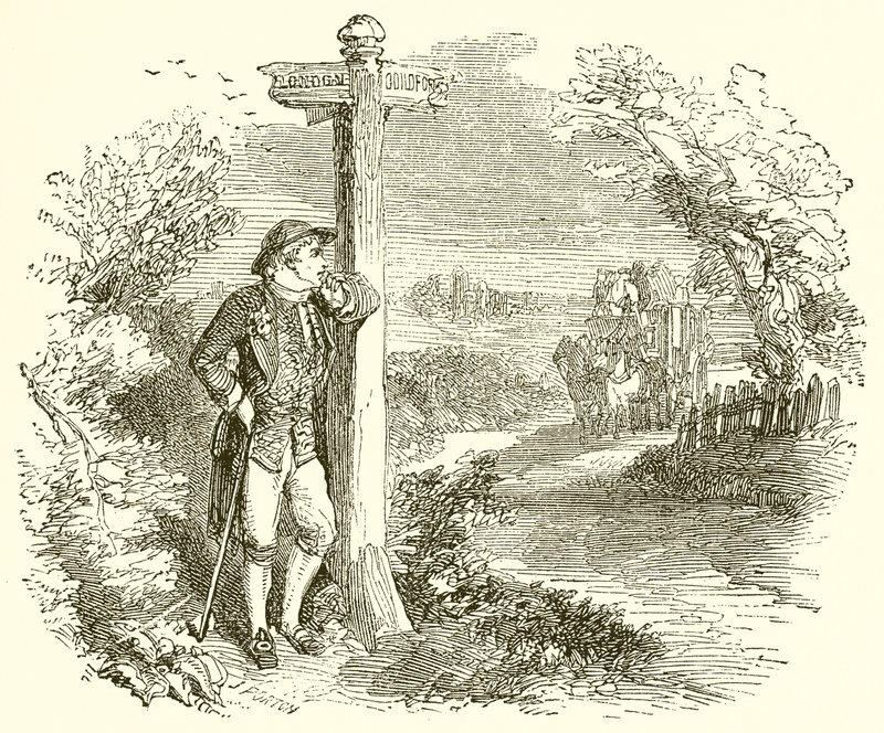 Der junge William Cobbett von English School