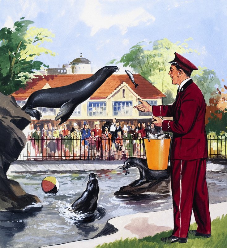 Der Zoowärter von English School