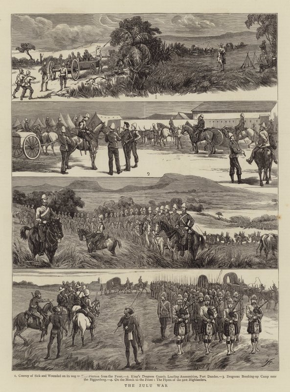 Der Zulukrieg von English School