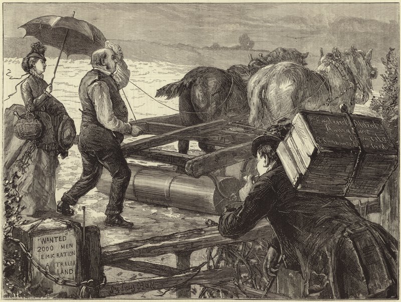 Der landwirtschaftliche Ausblick von English School