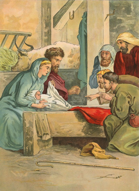 Die Geburt Christi von English School