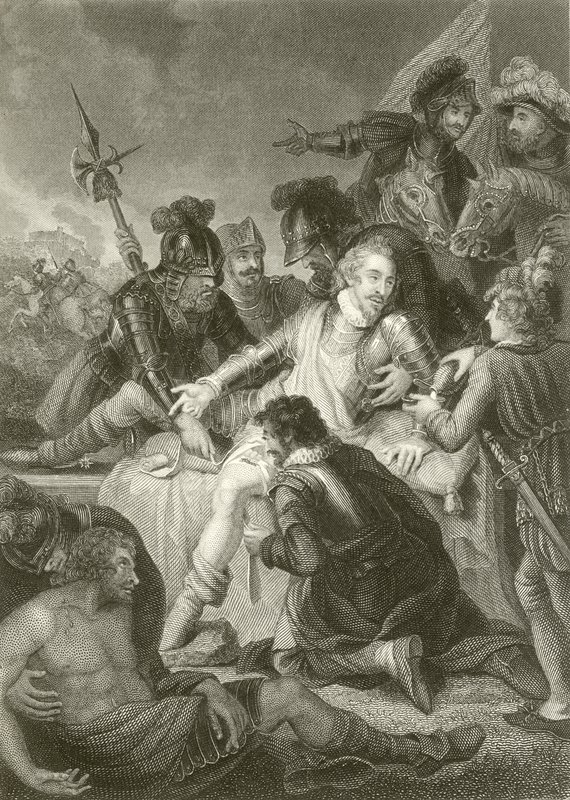 Der Tod von Sir Philip Sidney von English School