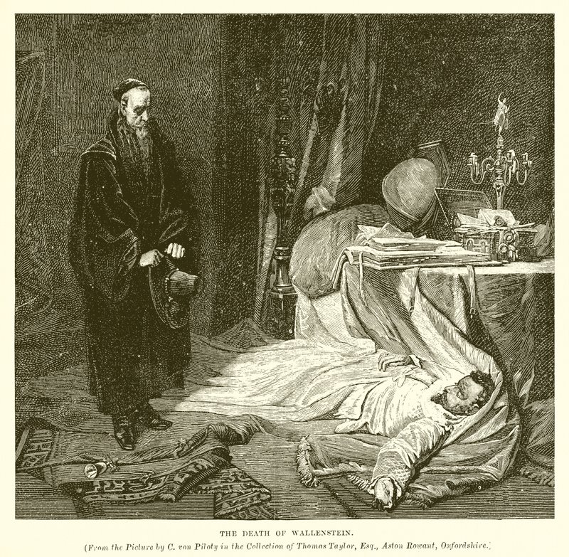 Der Tod von Wallenstein von English School
