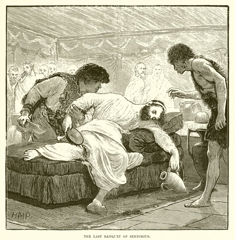 Das letzte Bankett von Sertorius von English School