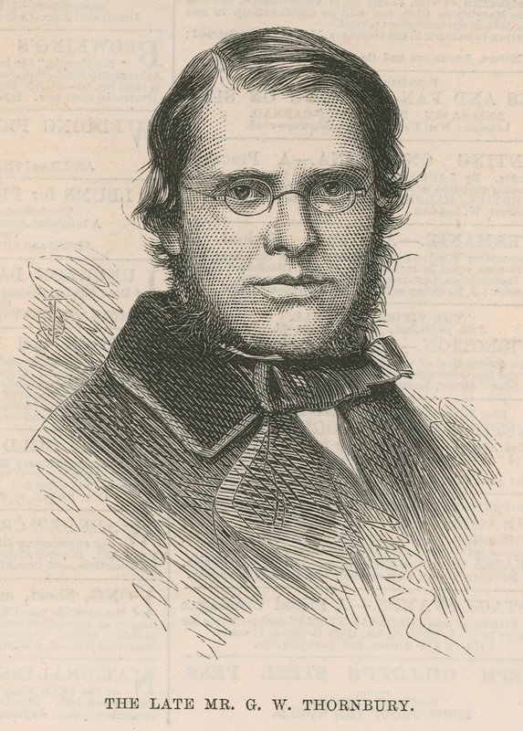 Der verstorbene Mr. G. W. Thornbury von English School