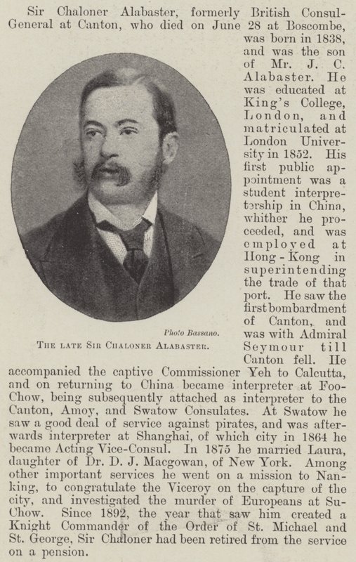 Der verstorbene Sir Chaloner Alabaster von English School