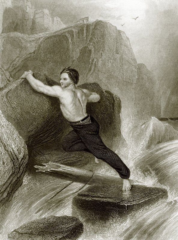 Der gerettete Seemann von English School