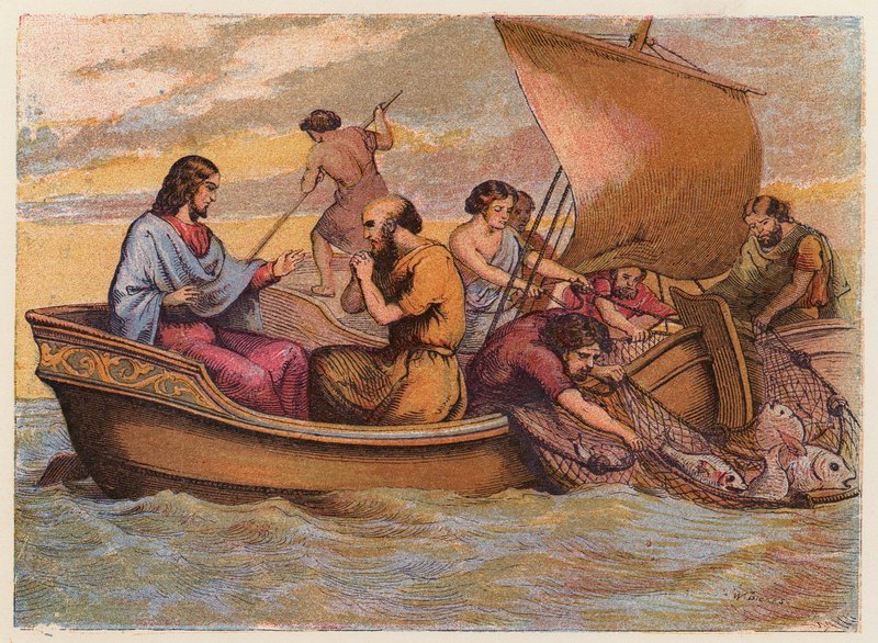 Der wunderbare Fischfang von English School