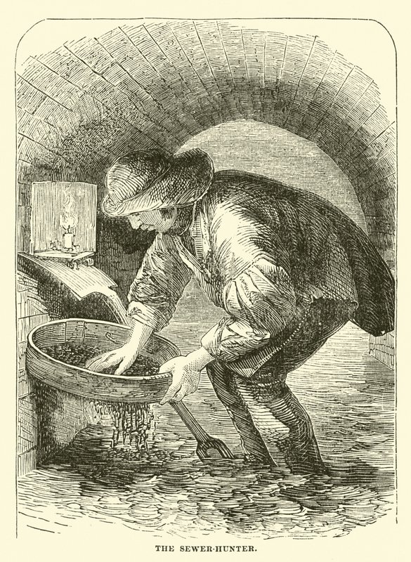 Der Kanalisationsjäger von English School