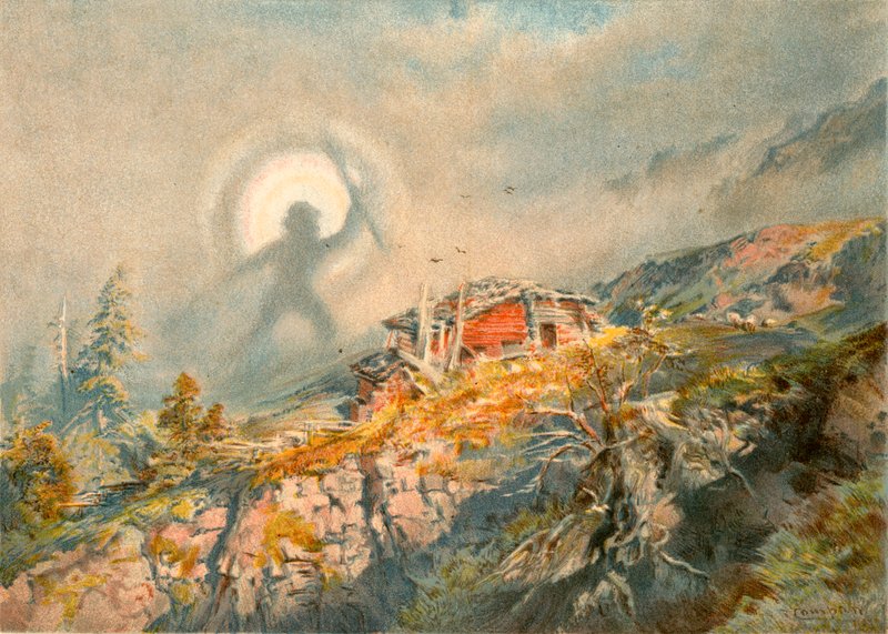 Das Gespenst des Brocken von English School