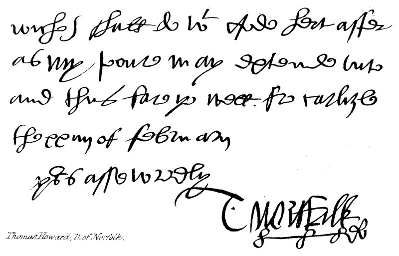 Thomas Howard, Herzog von Norfolk von English School