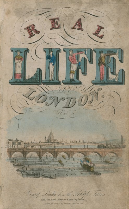 Titelseite von Real Life in London von English School
