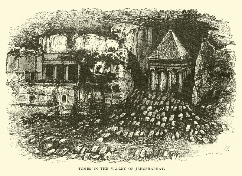 Gräber im Tal Josaphat von English School