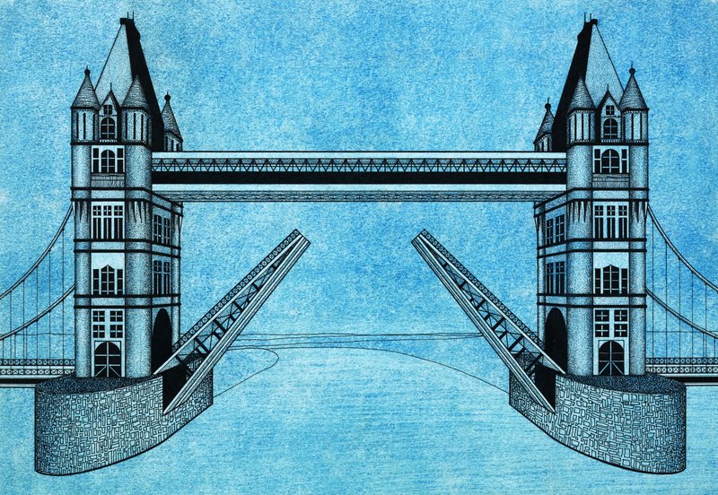 Tower Bridge, London von English School